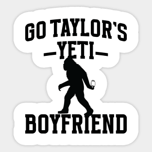 Go Taylors Yeti Boyfriend v2 Sticker